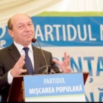Traian Băsescu a fost ales preşedinte al Partidului Mişcarea Populară