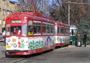Intră în circulație tramvaiul lui Moș Crăciun. VEZI programul