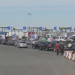 Coloane de maşini la punctele de trecere a frontierei cu Ungaria