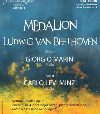 Medalion „Beethoven“ la Filarmonica de Stat Arad