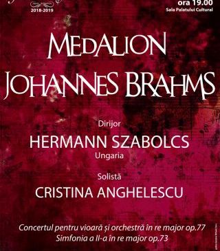 Medalion Johannes Brahms, la Filarmonica de Stat Arad
