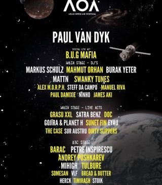 Paul van Dyk, Markus Schulz şi BUG Mafia, la Arad Open Air Festival