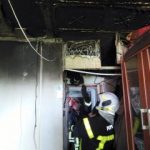 Incendiu într-o garsonieră din cartierul Aurel Vlaicu