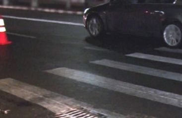 O minoră a fost lovită de un autoturism pe o trecere de pietoni din Arad