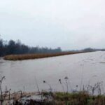 Inundații. Peste 800 de hectare din zona Almaş – Dieci, acoperite cu apă