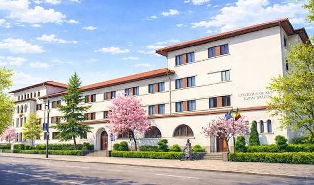 Elevii revin din toamnă în clădirea Colegiului de Arte din Arad, modernizată cu 26 milioane de lei