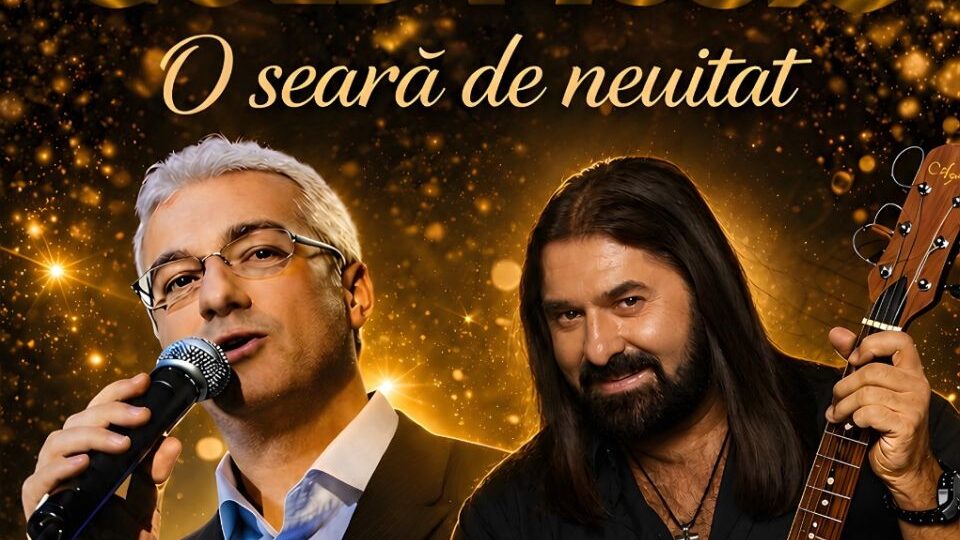 Gheorghe Gheorghiu și Cătălin Crișan vor concerta în cadrul „Gold Music – Turneul Național Social-Umanitar“, la Arad