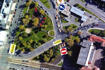 Se închide circulația rutieră în Piața Acad. Caius Iacob din municipiul Arad