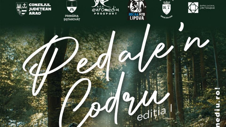 „Pedale’n codru“.  Ciclism, turism și istorie, la Lipova și Șiștarovăț