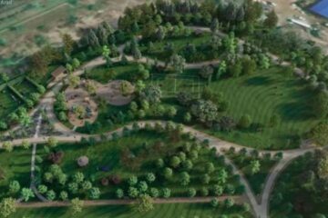 Primul parc într-un cartier din Arad, unde locuitorii se plimbă în cimitir